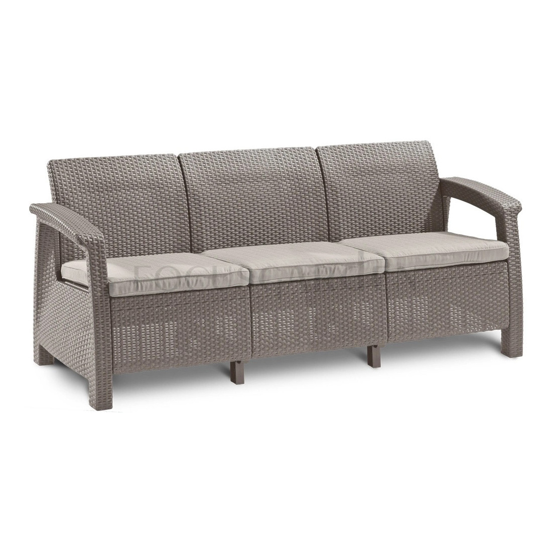 CORFU LOVE SEAT MAX SOFA CAPPUCCINO