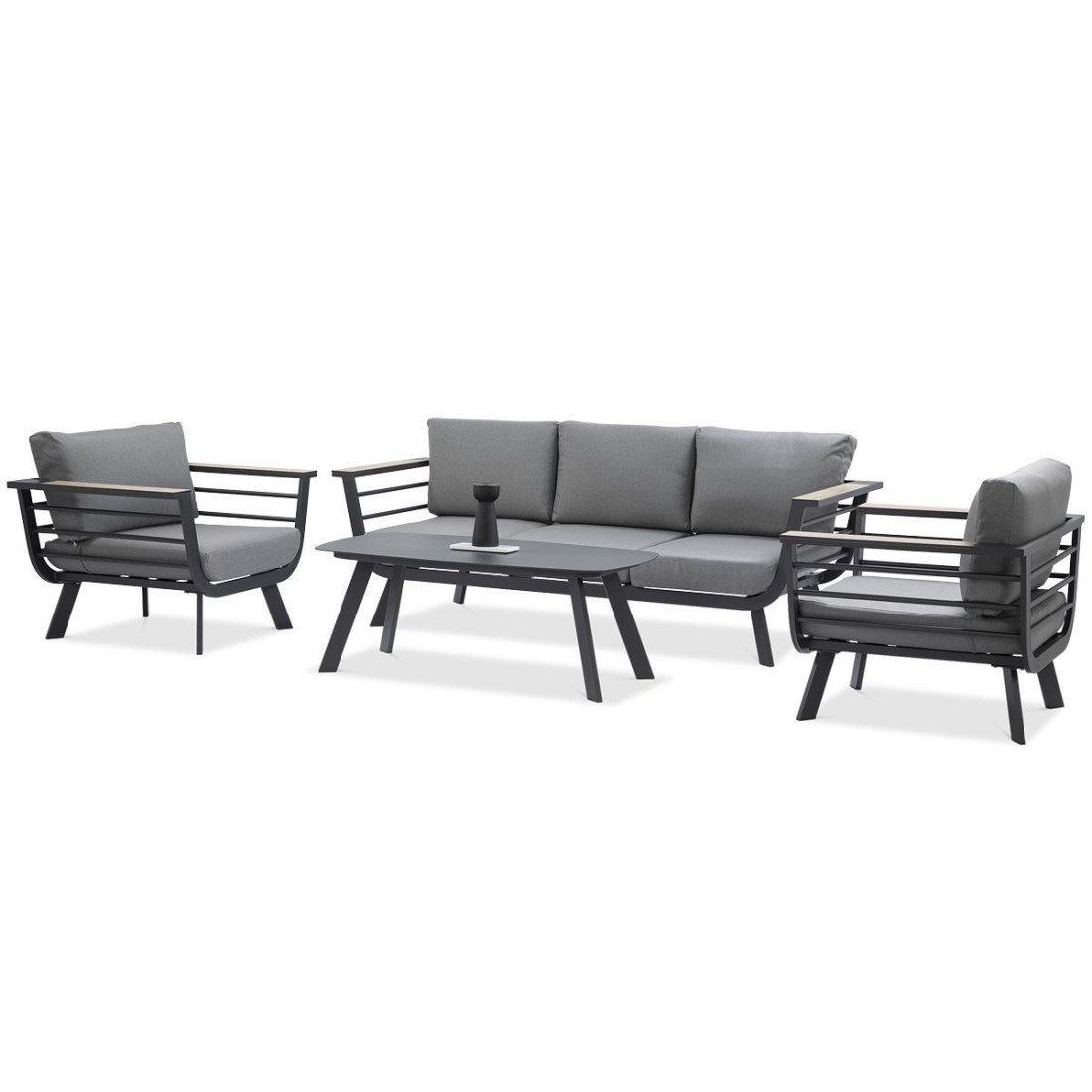 Rycina z wymiarami zestawu ASPEN CAFFE od firmy Furrore