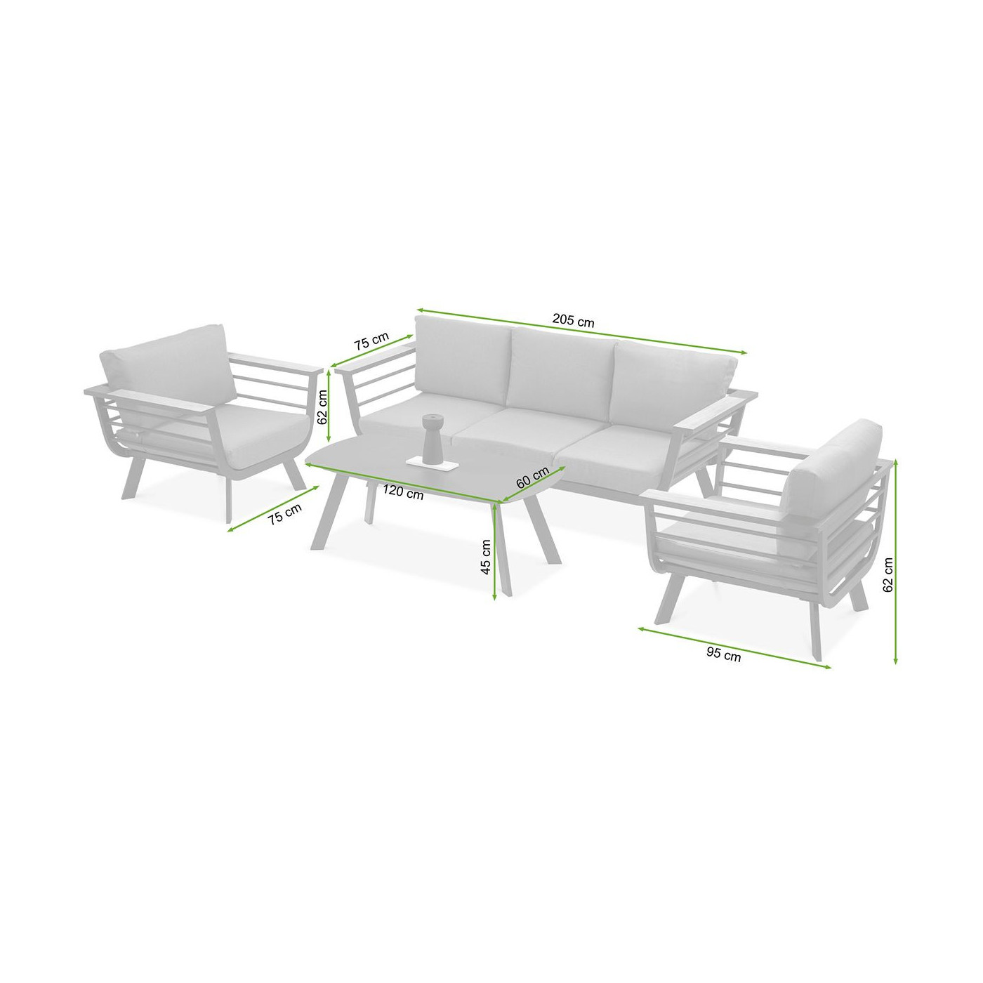 zbliżenie na blat stołu aspen caffe