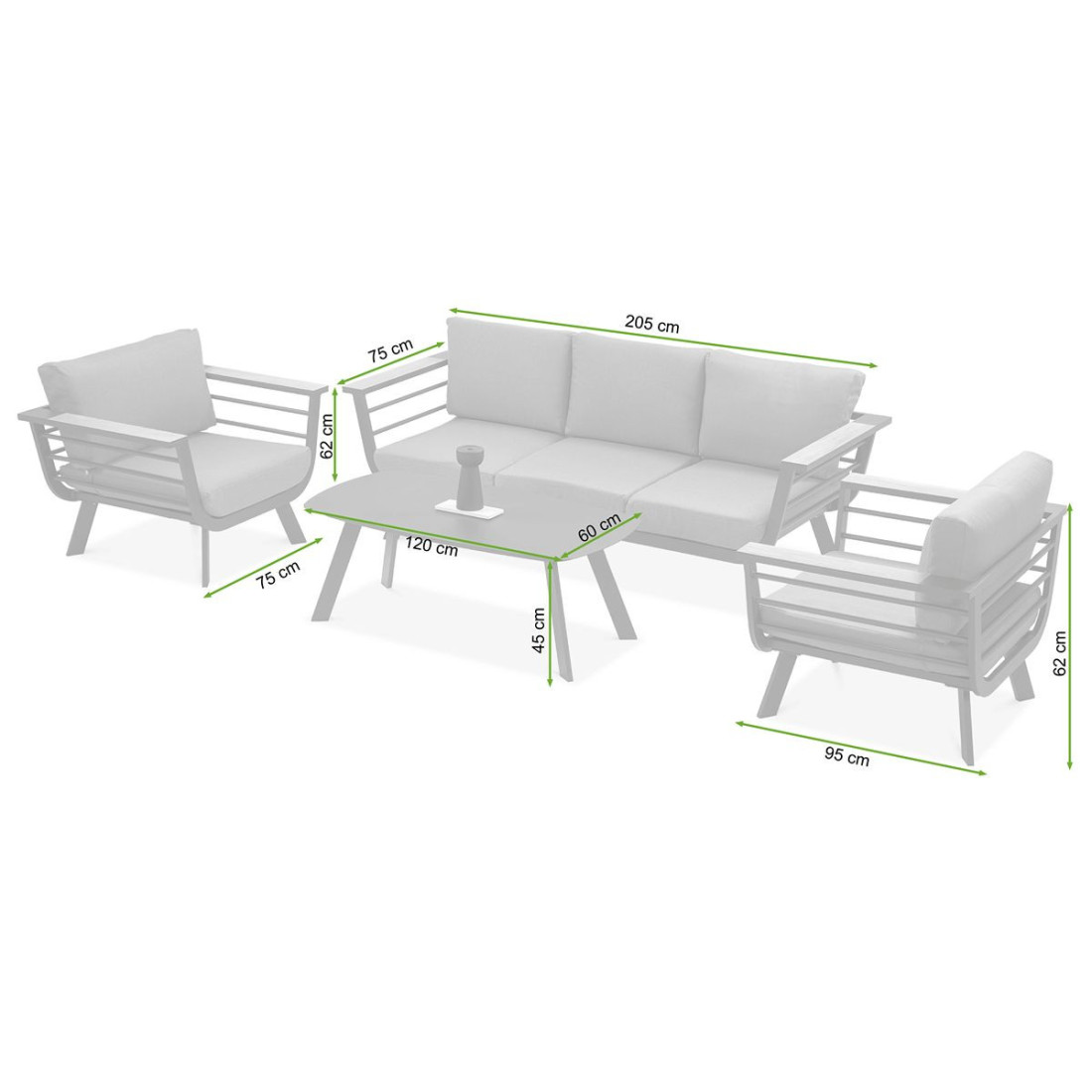 zbliżenie na blat stołu aspen caffe