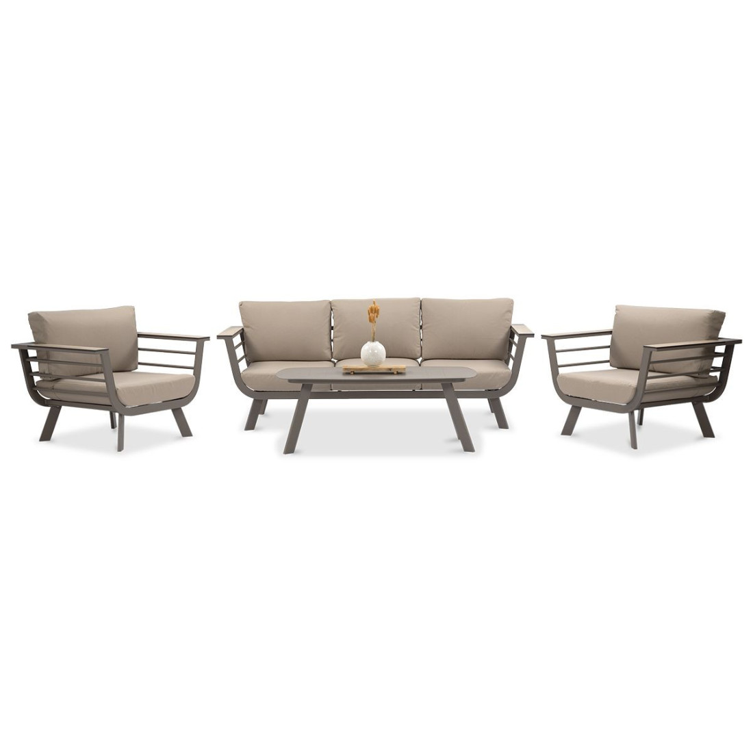 Przód zestawu do ogrodu aspen caffe