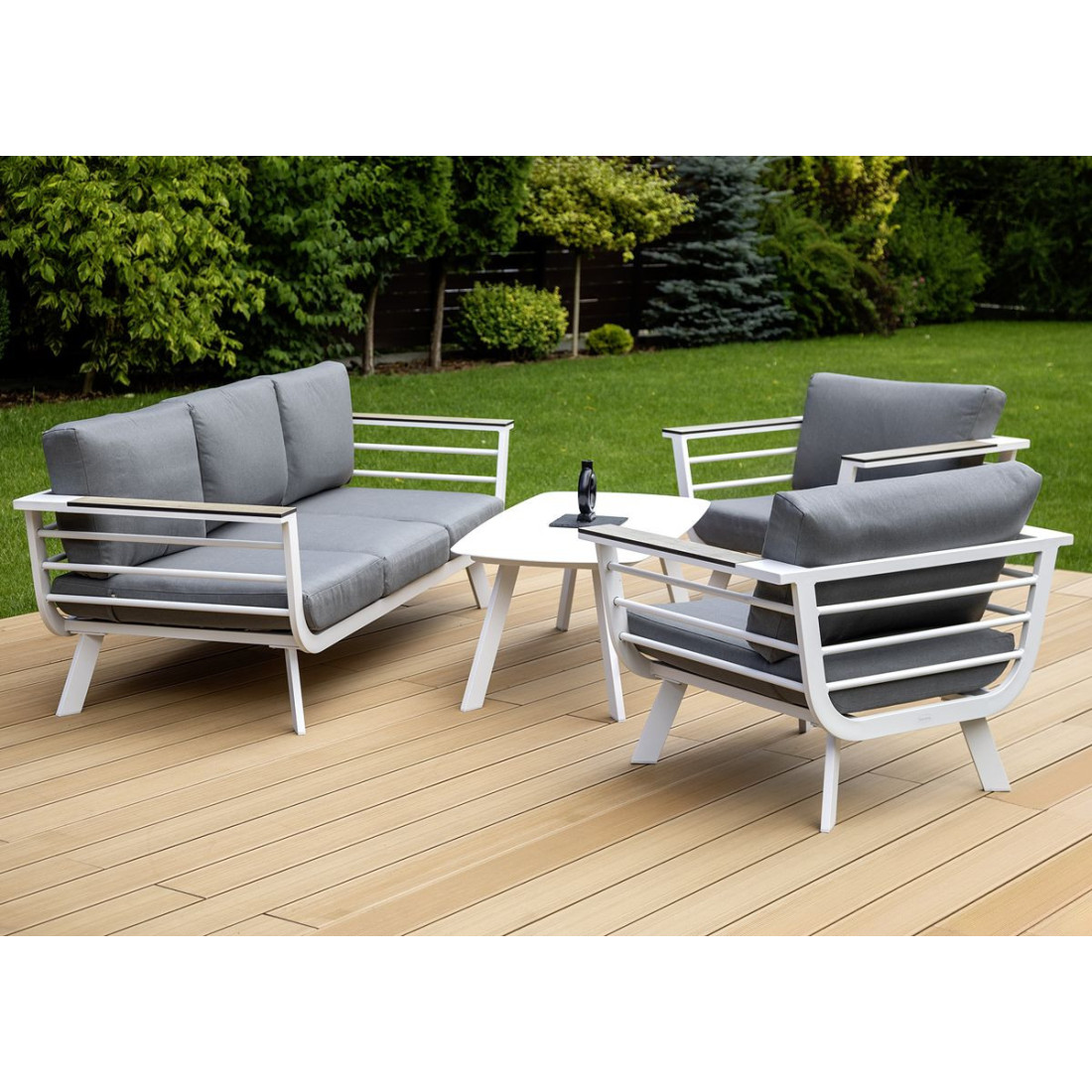 Rycina z wymiarami zestawu ASPEN CAFFE od firmy Furrore