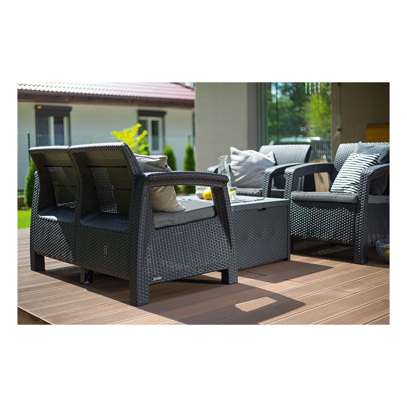 CORFU BOX GRAPHITE SET