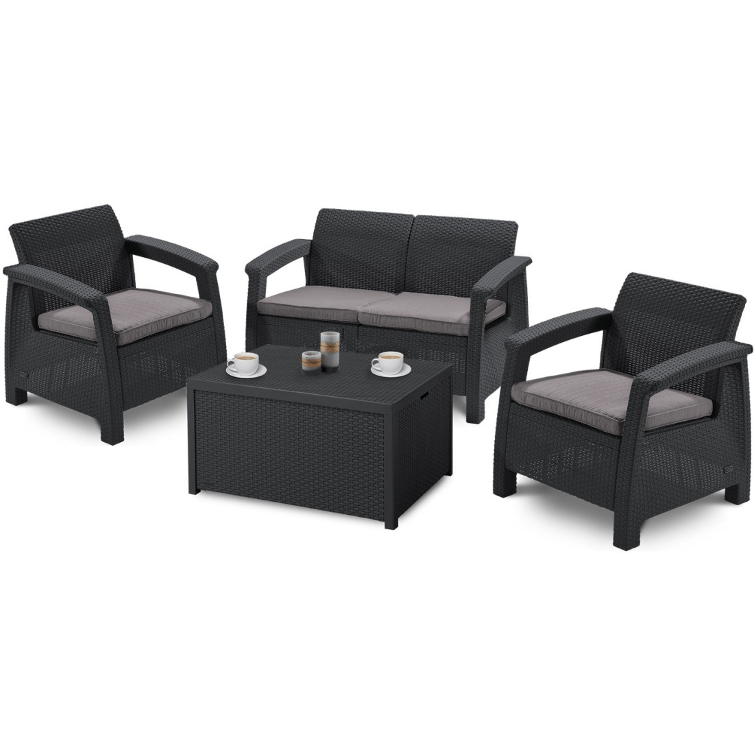 CORFU BOX ZESTAW GRAPHITE