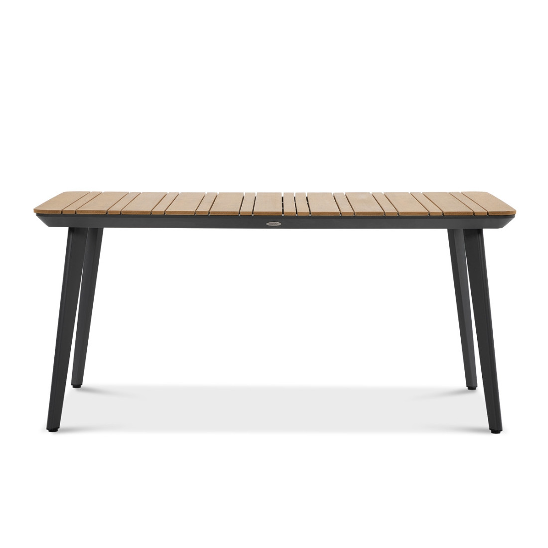 bok stołu jadalnianego z drewnianym blatem tacoma 