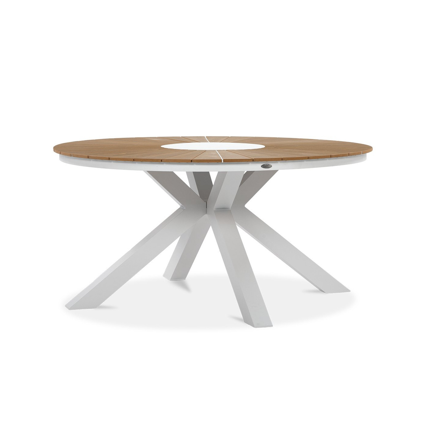 bok jadalnianego białego stołu tacoma