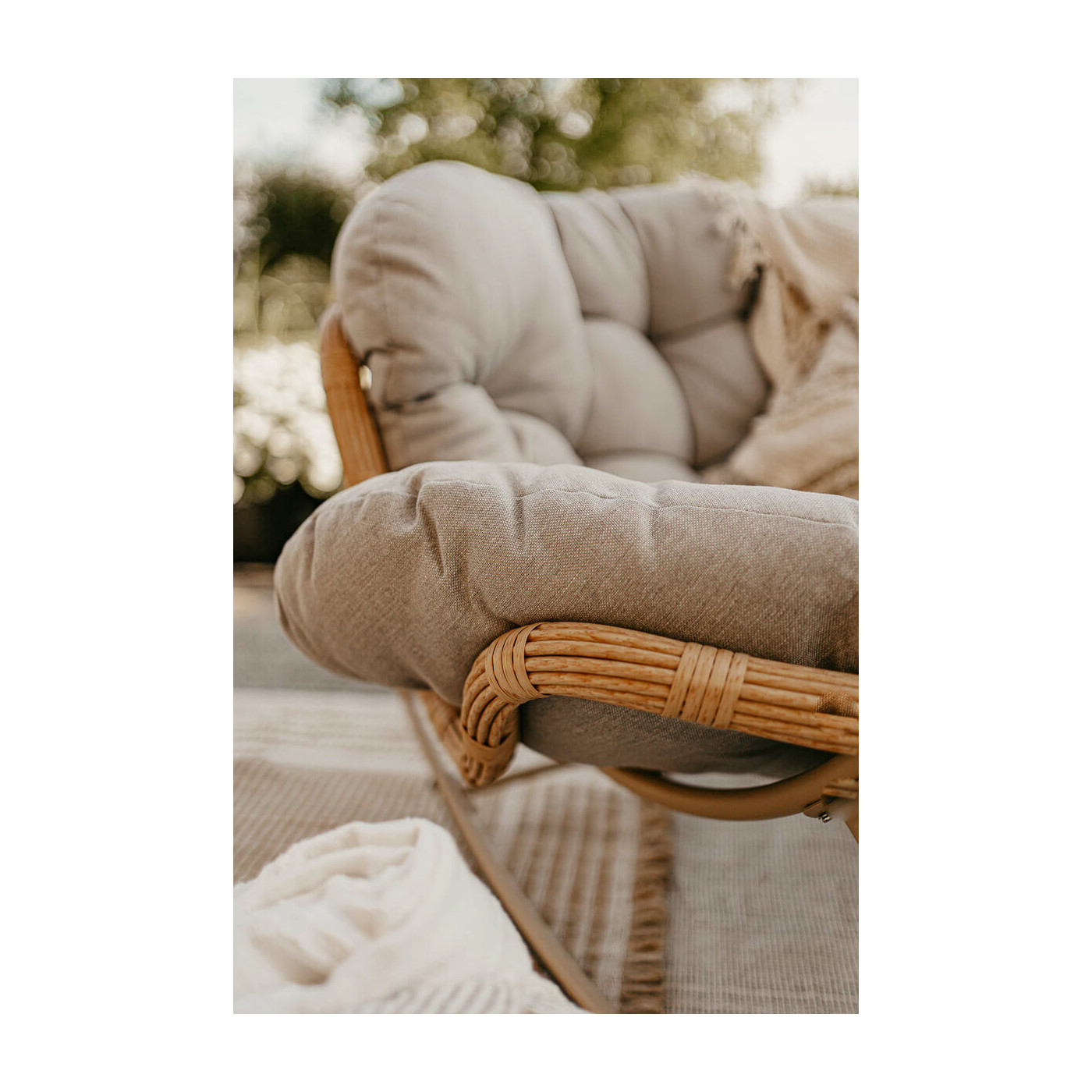 Zbliżenie szczegółów fotela