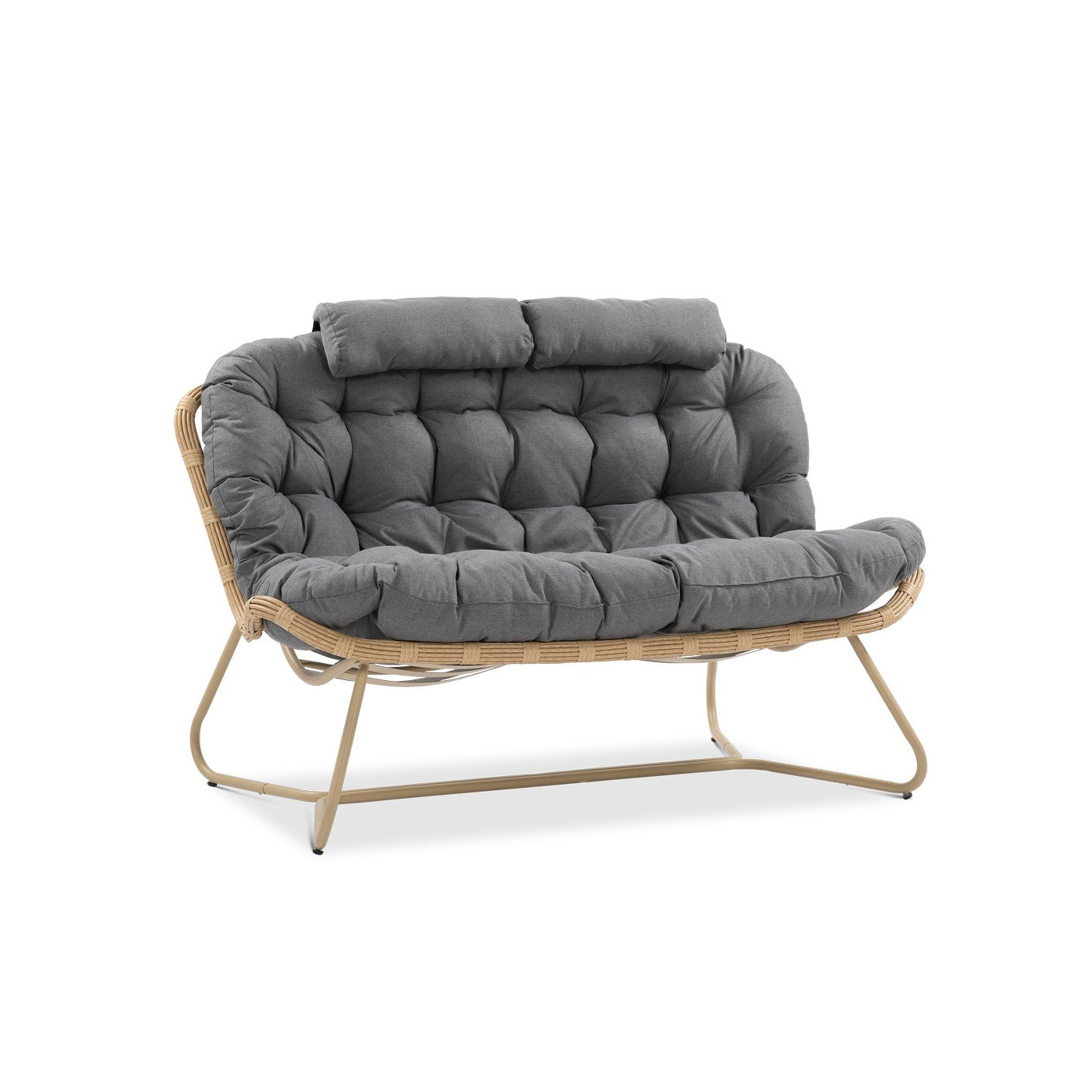 dwuosobowa sofa z zestawu rodos