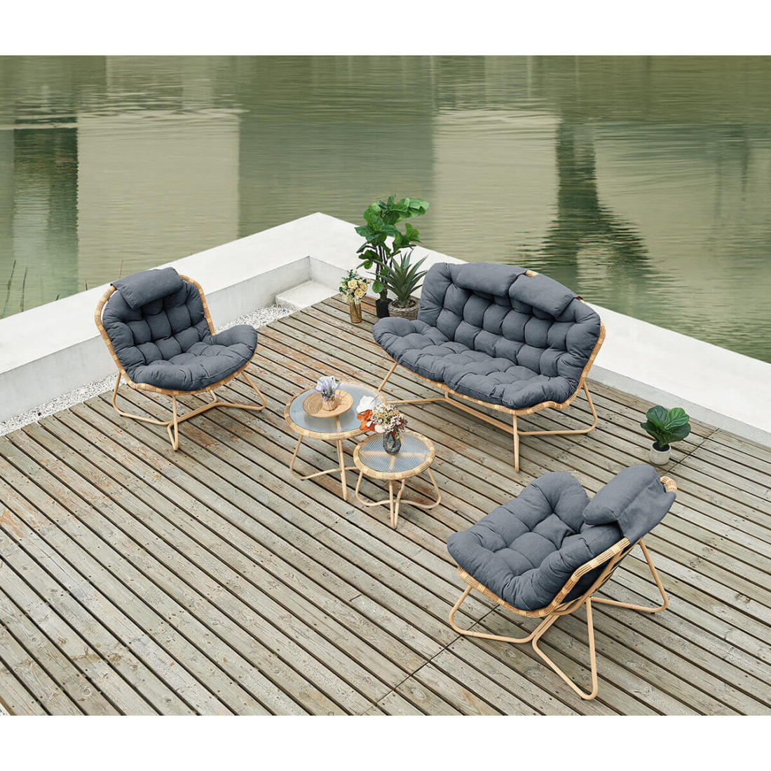 wiosenna aranżacja zestawu mebli rodos caffe