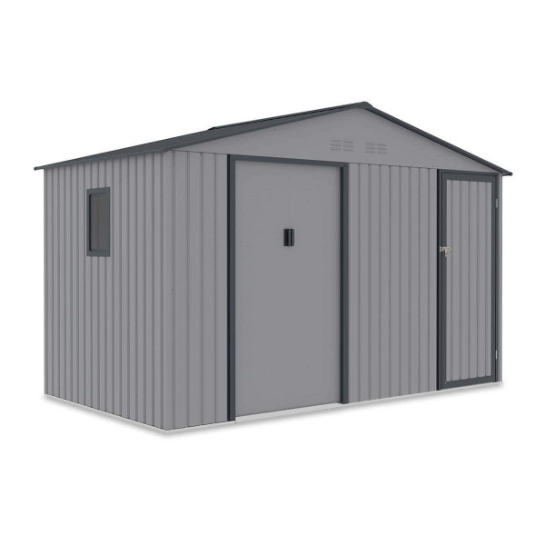 Domek narzędziowy FALCON 340x194cm Light Grey - Hardmaister