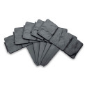 Plastikowe Obrzeże Trawnikowe 10 szt. imitujące kamień 25x23 cm - Cultivo