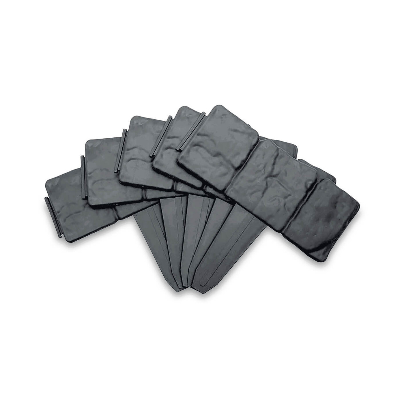 Plastikowe Obrzeże Trawnikowe 10 szt. imitujące kamień 25x23 cm - Cultivo