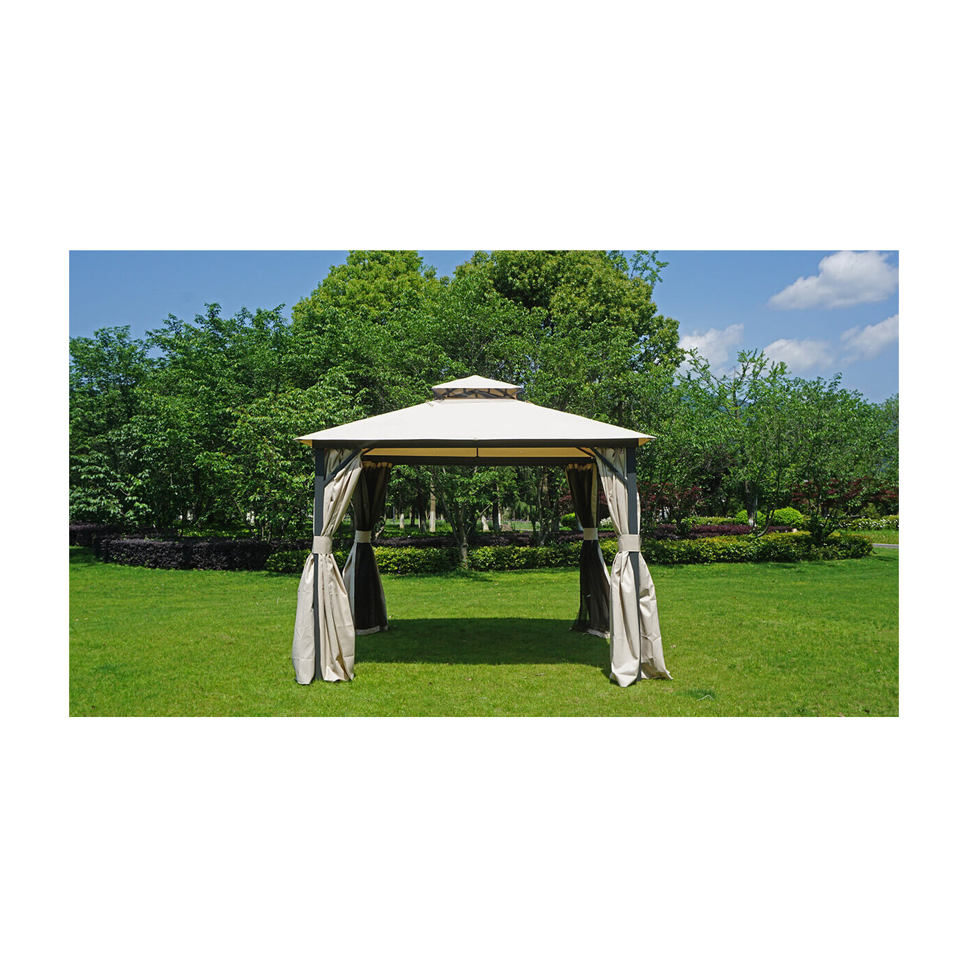 Wiosenna aranżacja wodoodpornego namiotu ogrodowego