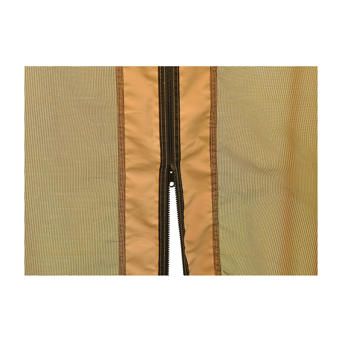 Widok na zapinanie moskitiery