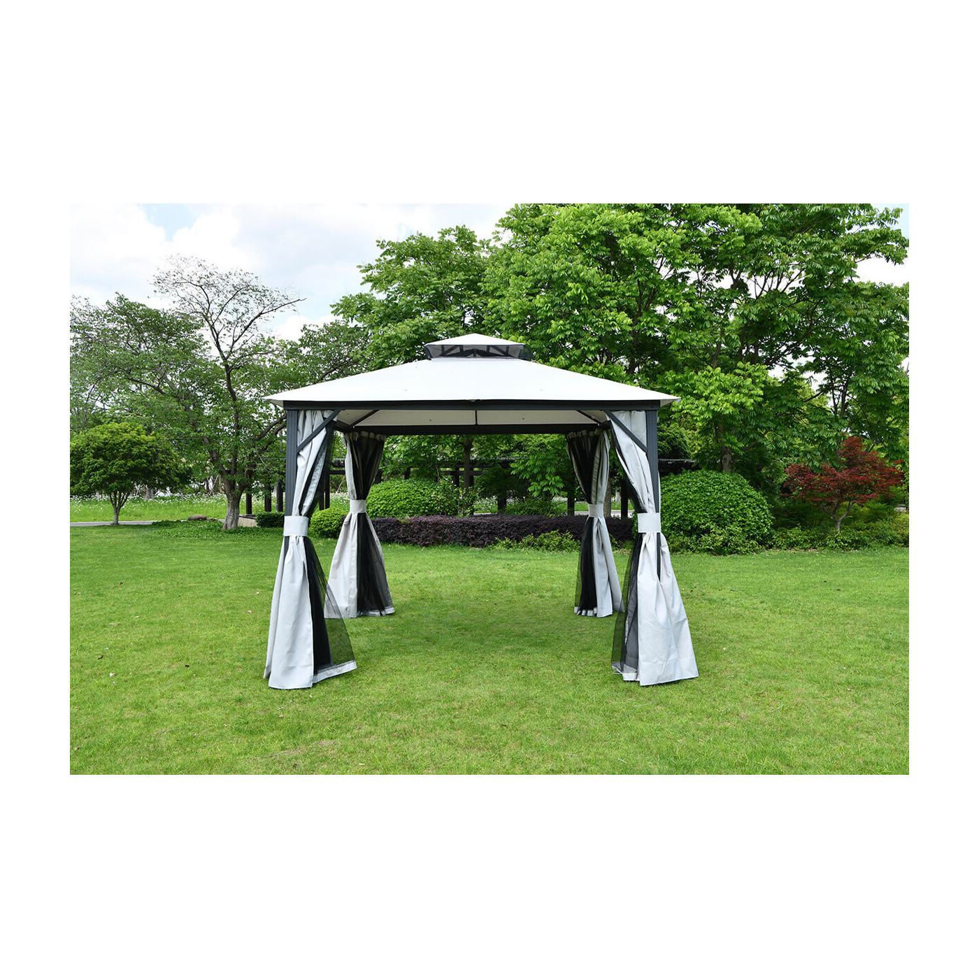 Wiosenna aranżacja wodoodpornego namiotu ogrodowego