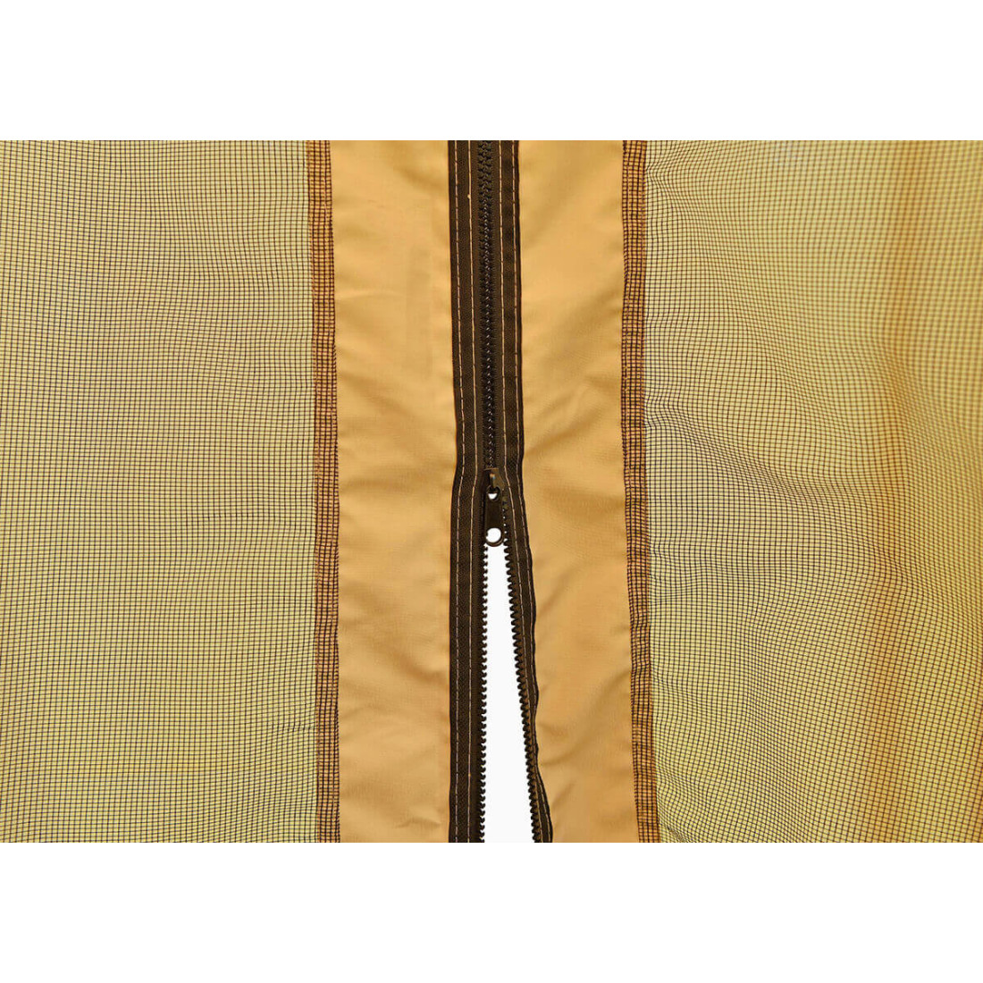 Widok na zapinanie moskitiery