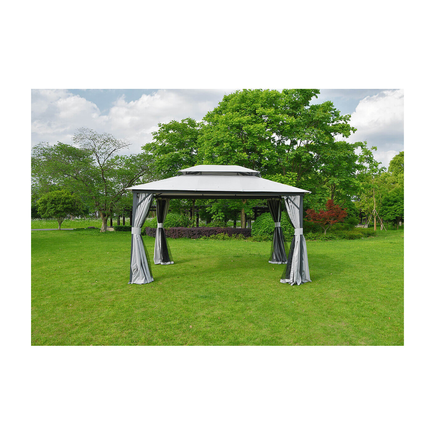 Wiosenna aranżacja wodoodpornego namiotu ogrodowego