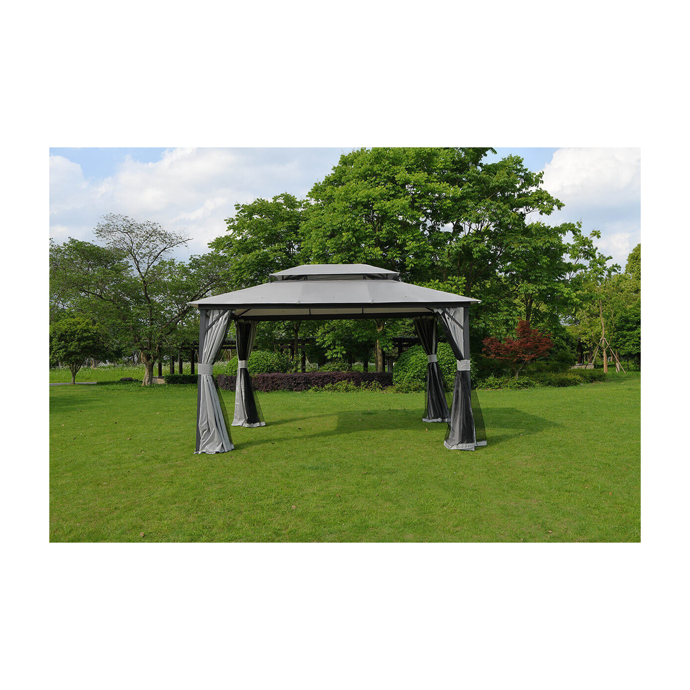 Wiosenna aranżacja wodoodpornego namiotu ogrodowego