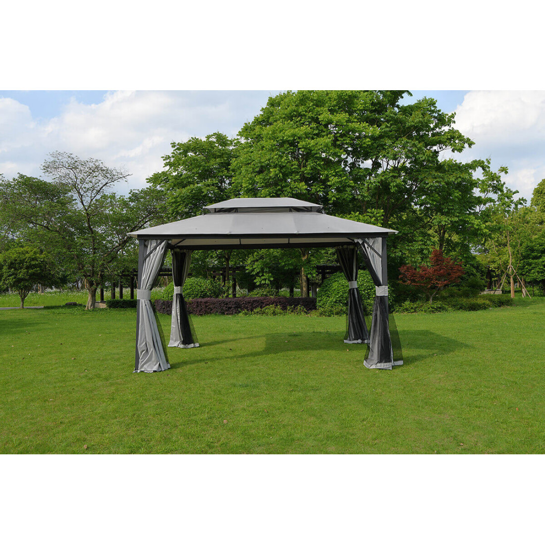 Wiosenna aranżacja wodoodpornego namiotu ogrodowego