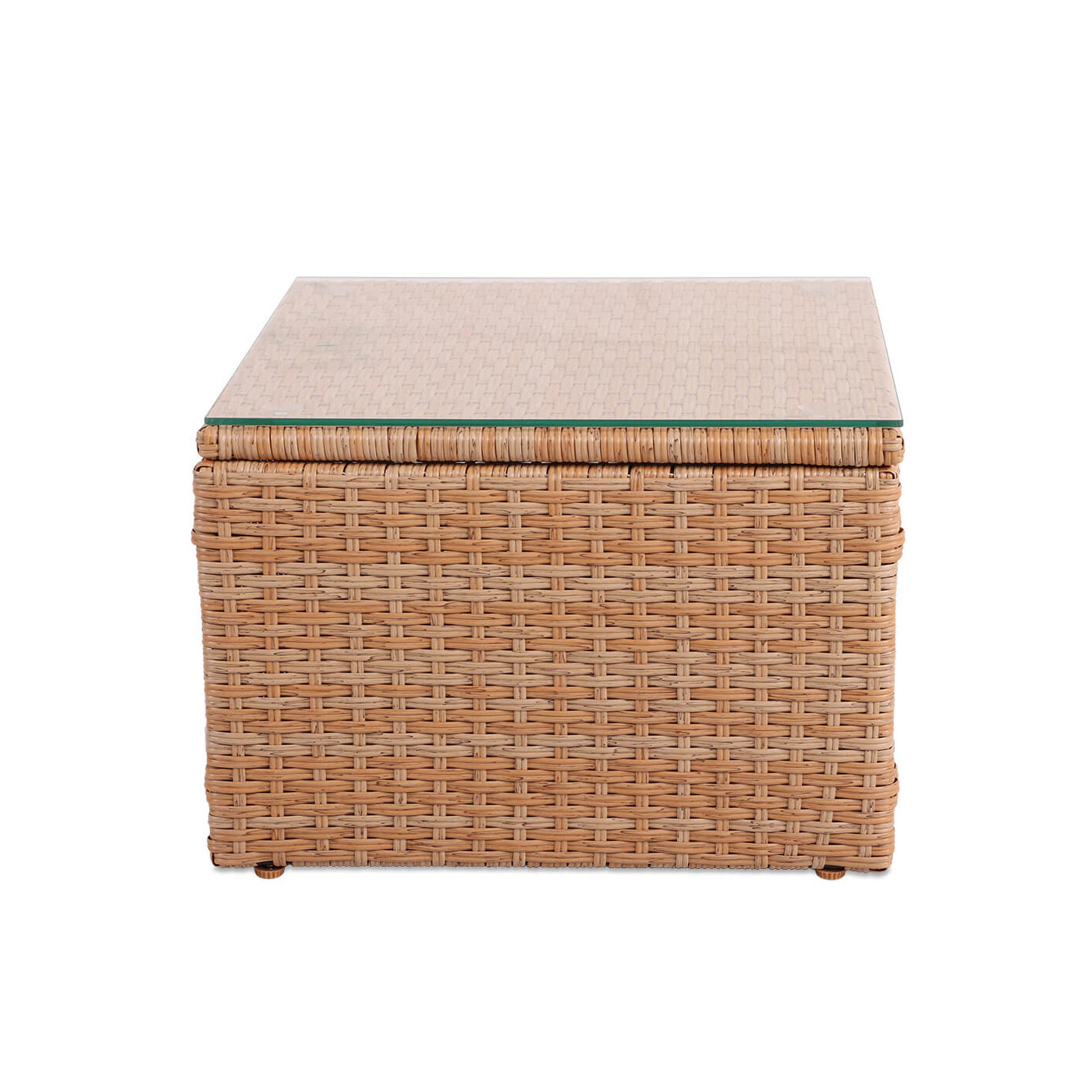 Stolik kawowy ze szklanym blatem