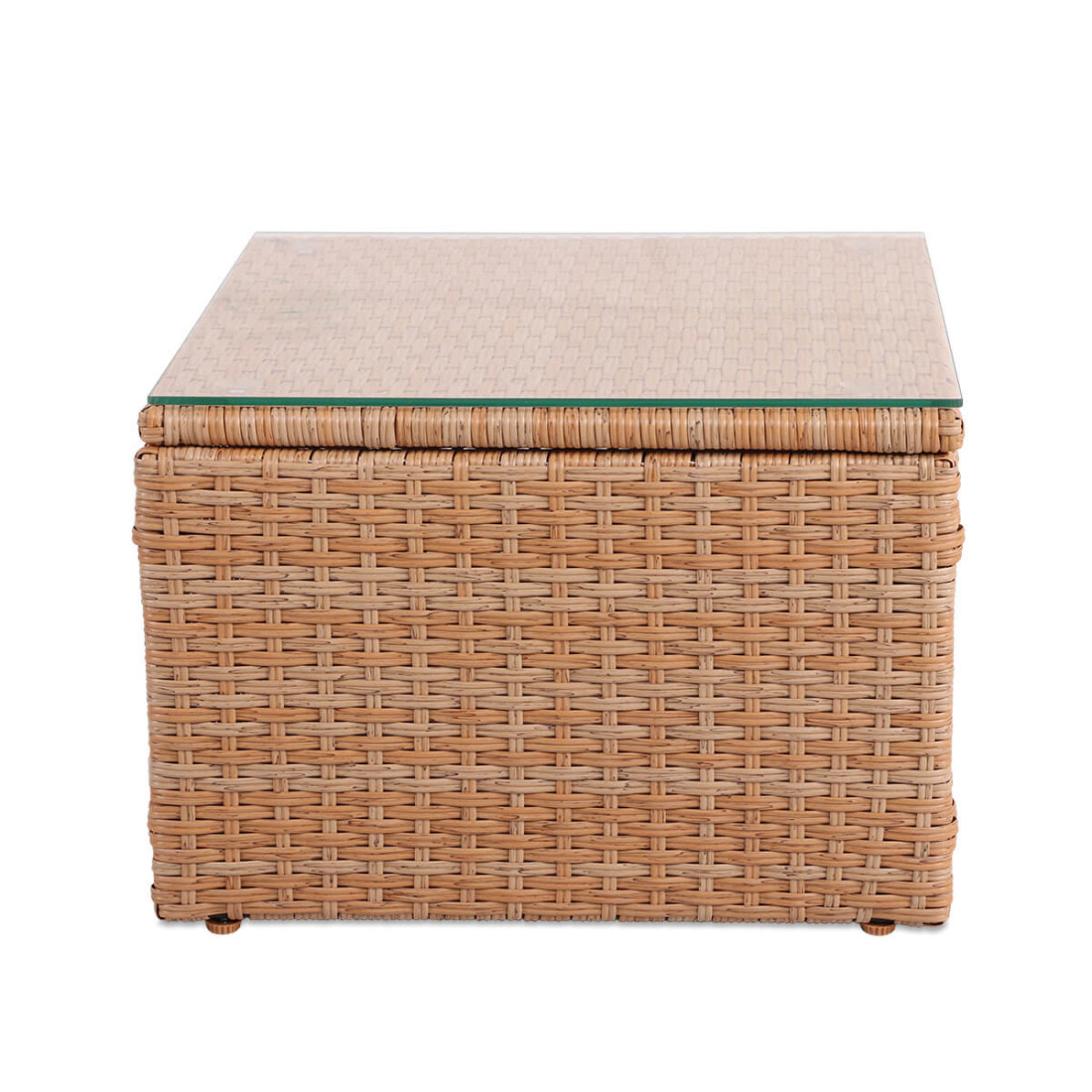 Stolik kawowy ze szklanym blatem