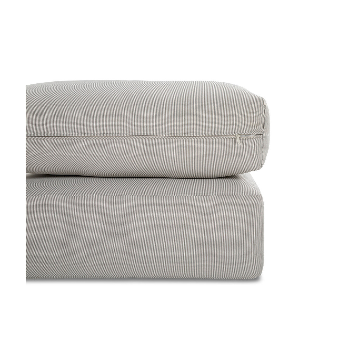 szare grube poduszki z zamkiem błyskawicznym z zestawu royal caffe