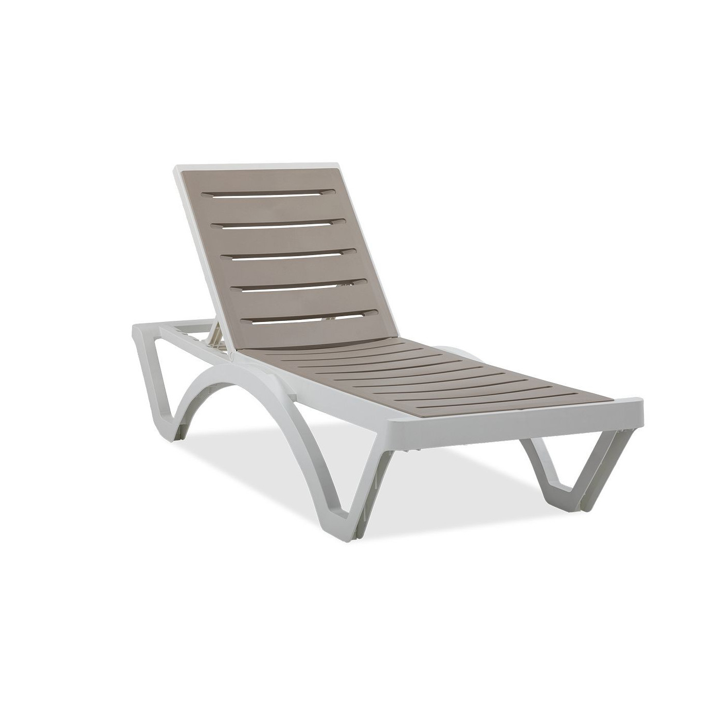 Przód leżaka ogrodowego lombok