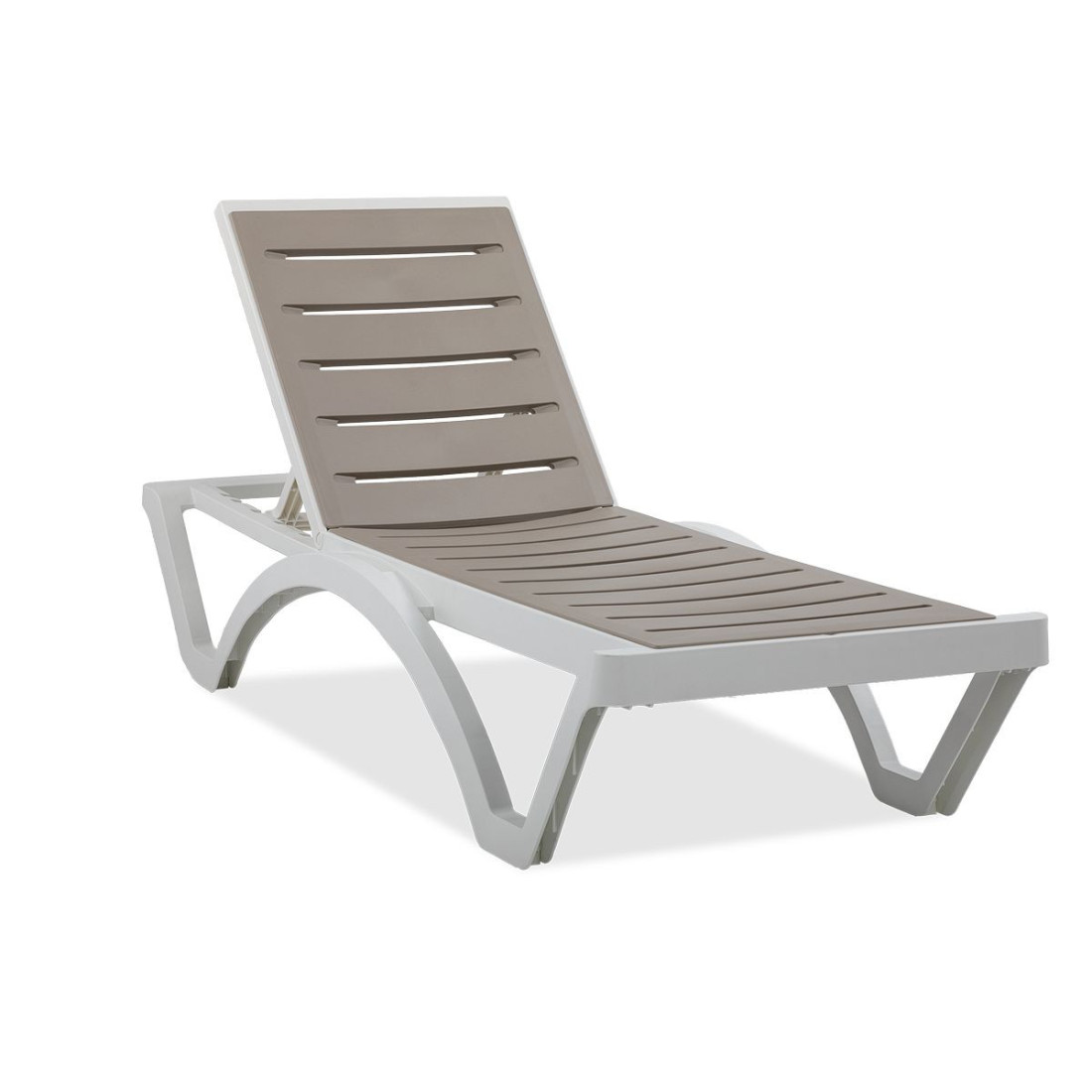 Przód leżaka ogrodowego lombok