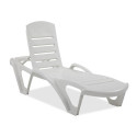 Leżak MONOBLOCK White - Focus Garden