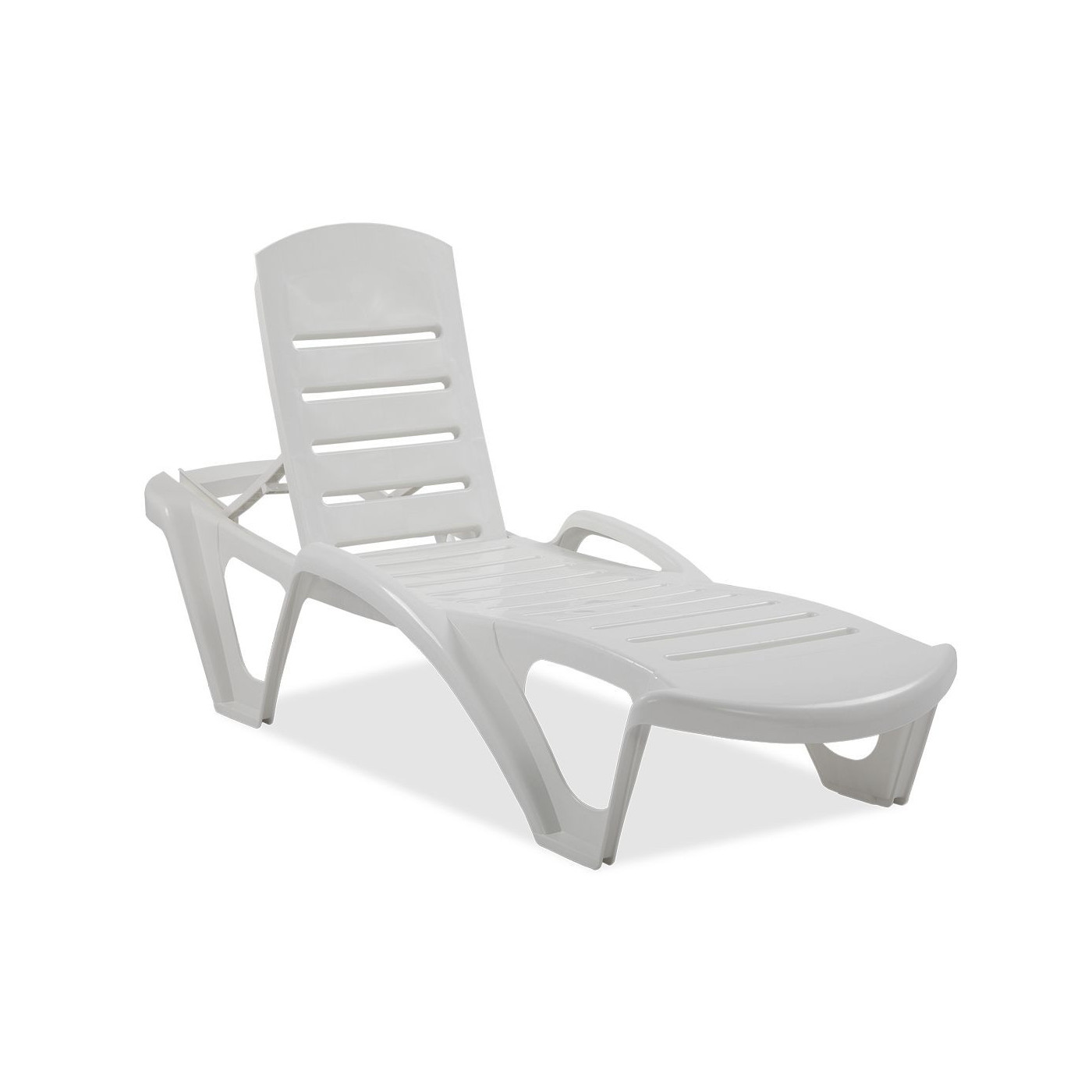 Leżak MONOBLOCK White - Focus Garden