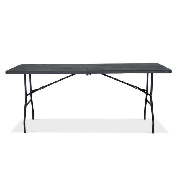 Stabilny stół w kolorze grafitowym do użytku prywatnego i komercyjnego
