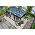 Góra ogrodu zimowego broadway 436x295cm z przeźroczystym solidnym dachem