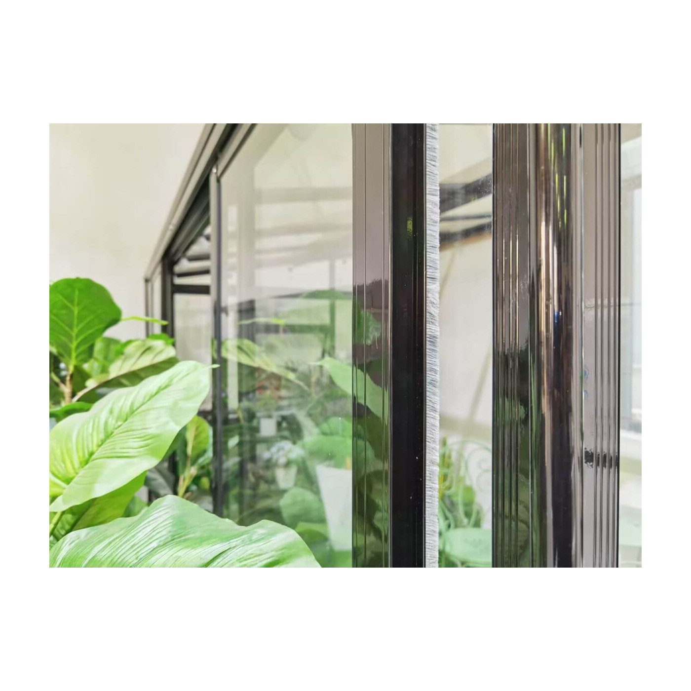 Wytrzymałe szkło hartowane w ogrodzie zimowym SOHO 505x290cm Solid PC, Glass Gutroof 