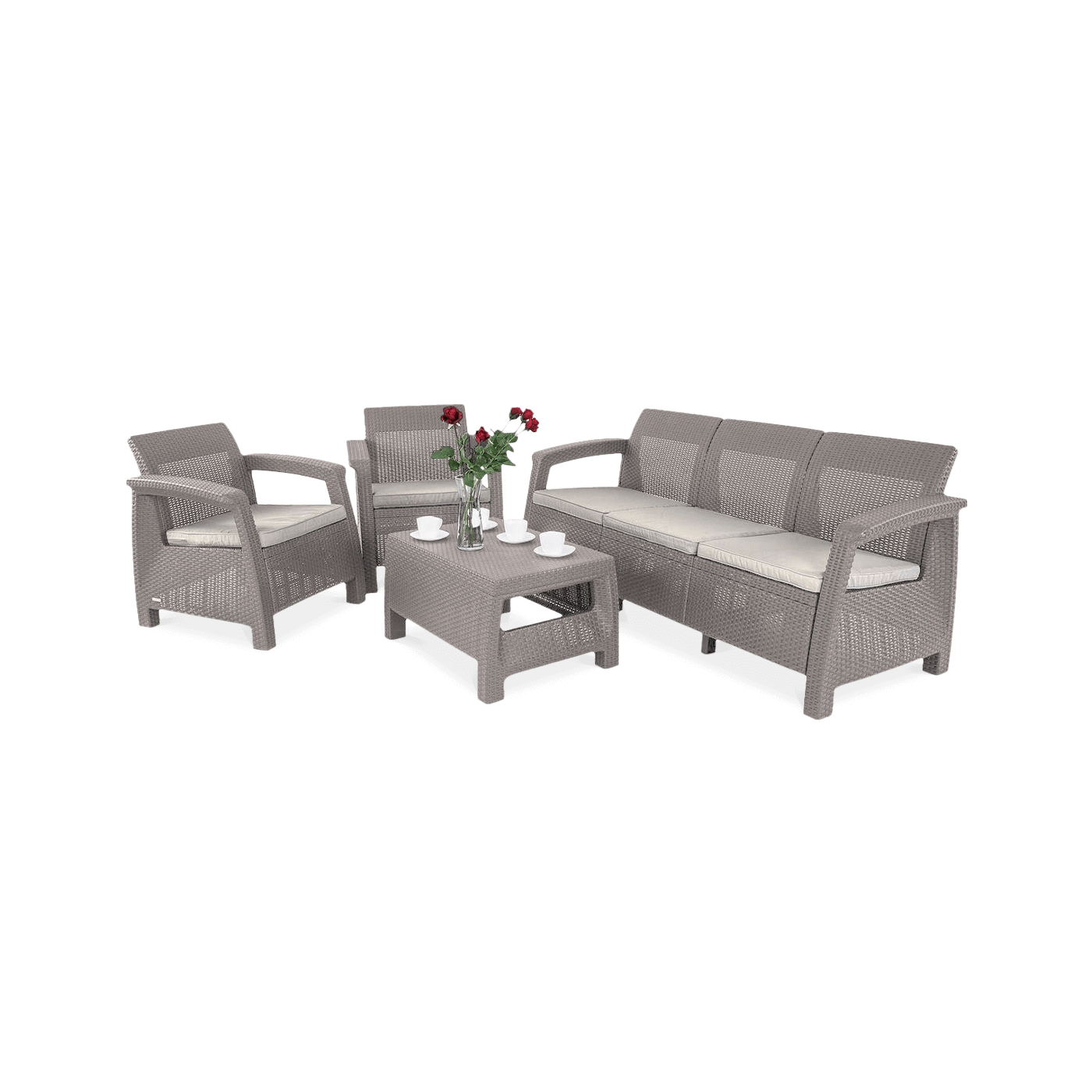 CORFU SET 3 ZESTAW CAPPUCCINO