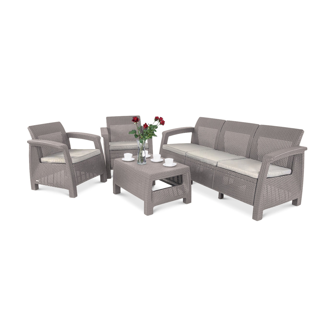 CORFU SET 3 CAPPUCCINO SET