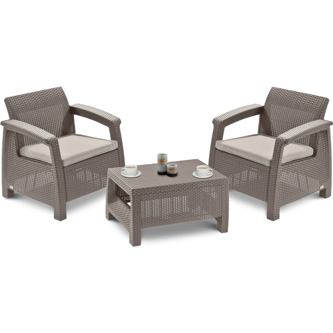 CORFU SET 3 CAPPUCCINO SET