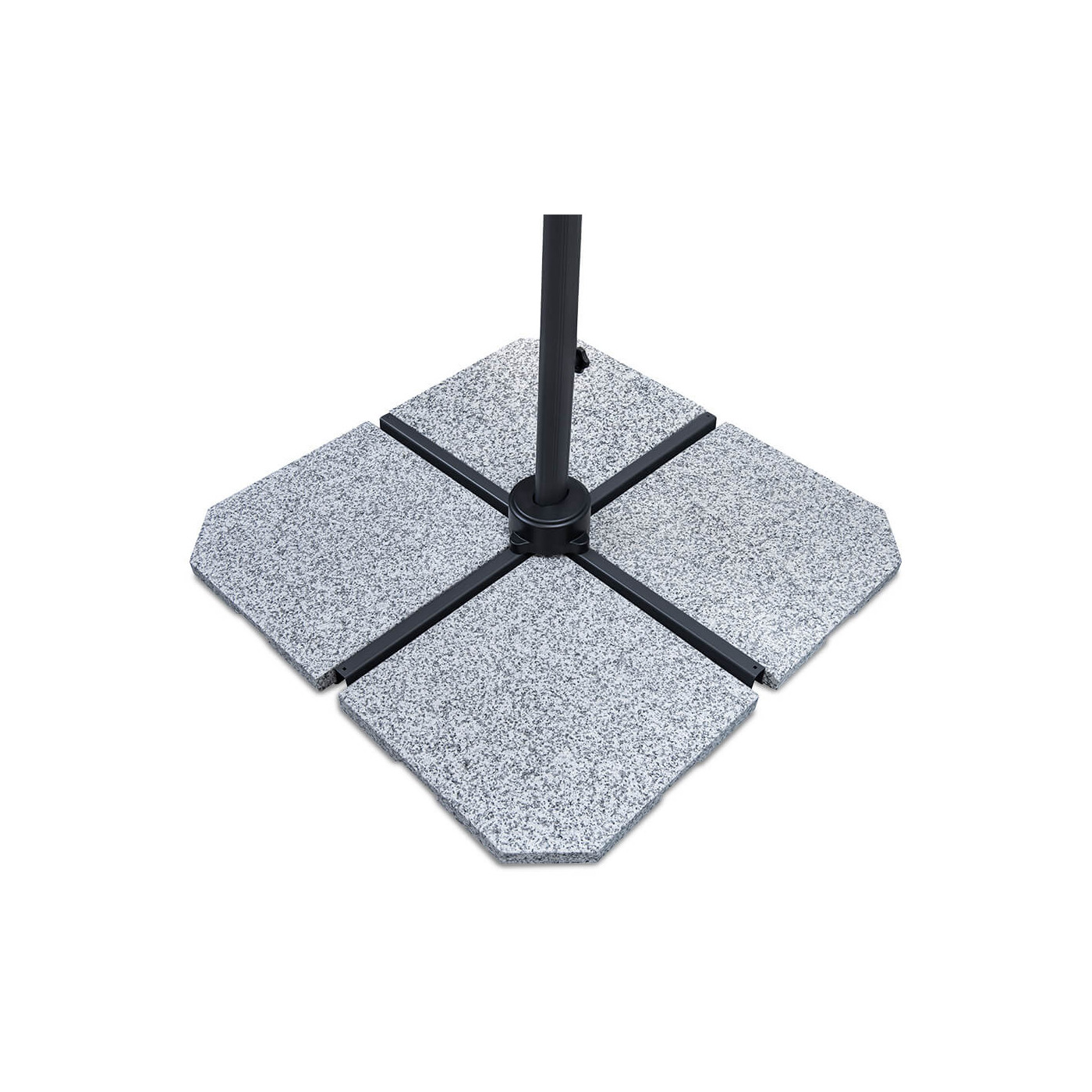 PODSTAWA GRANITOWA 25KG DO PARASOLA BOCZNEGO ZESTAW 4SZT.
