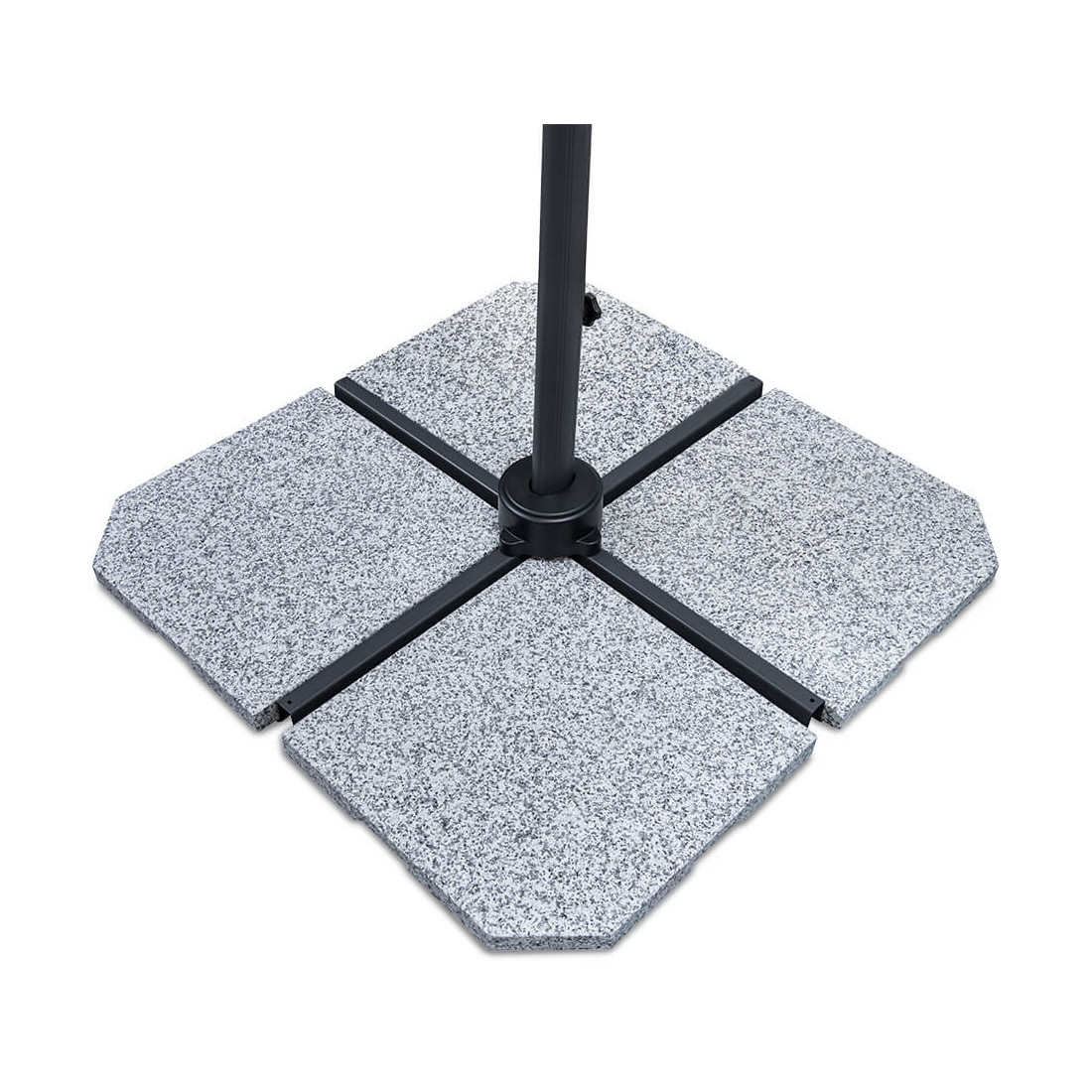 PODSTAWA GRANITOWA 25KG DO PARASOLA BOCZNEGO ZESTAW 4SZT.