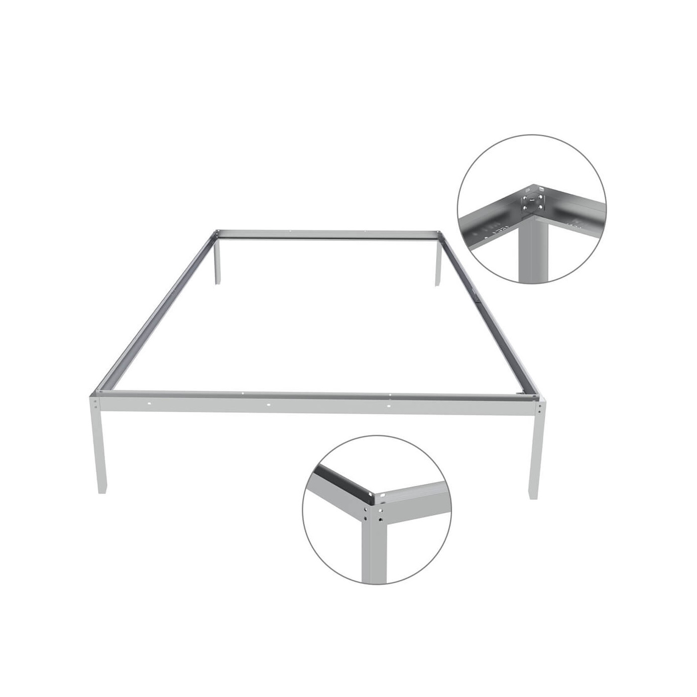 Szczegóły montażu kotew do szklarni Cultivo Slide-In