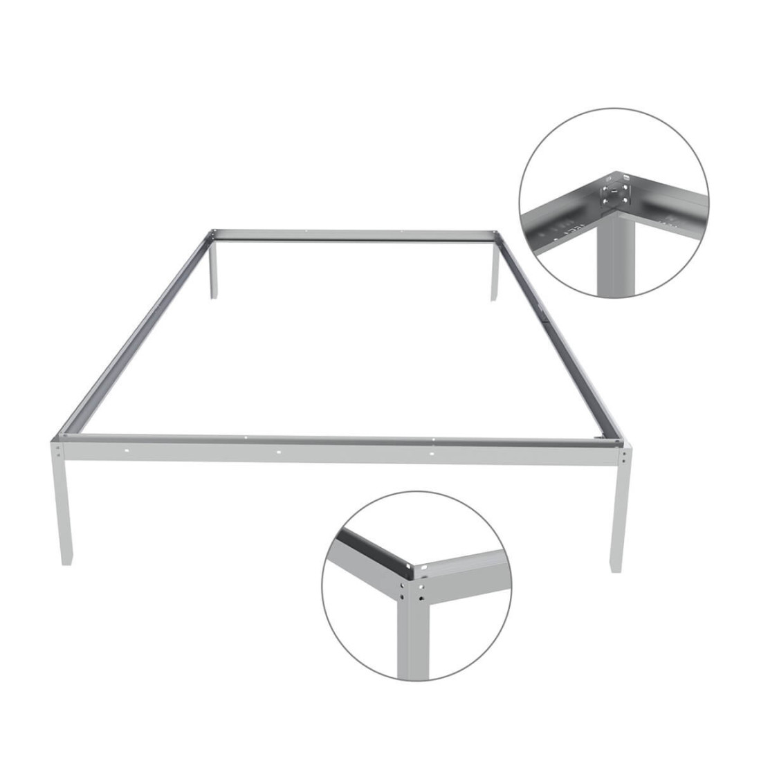 Szczegóły montażu kotew do szklarni Cultivo Slide-In