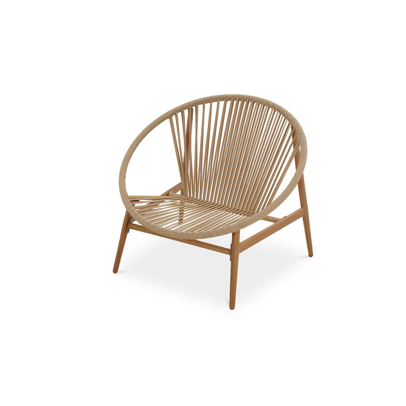 bok komfortowego fotela z zestawu galla