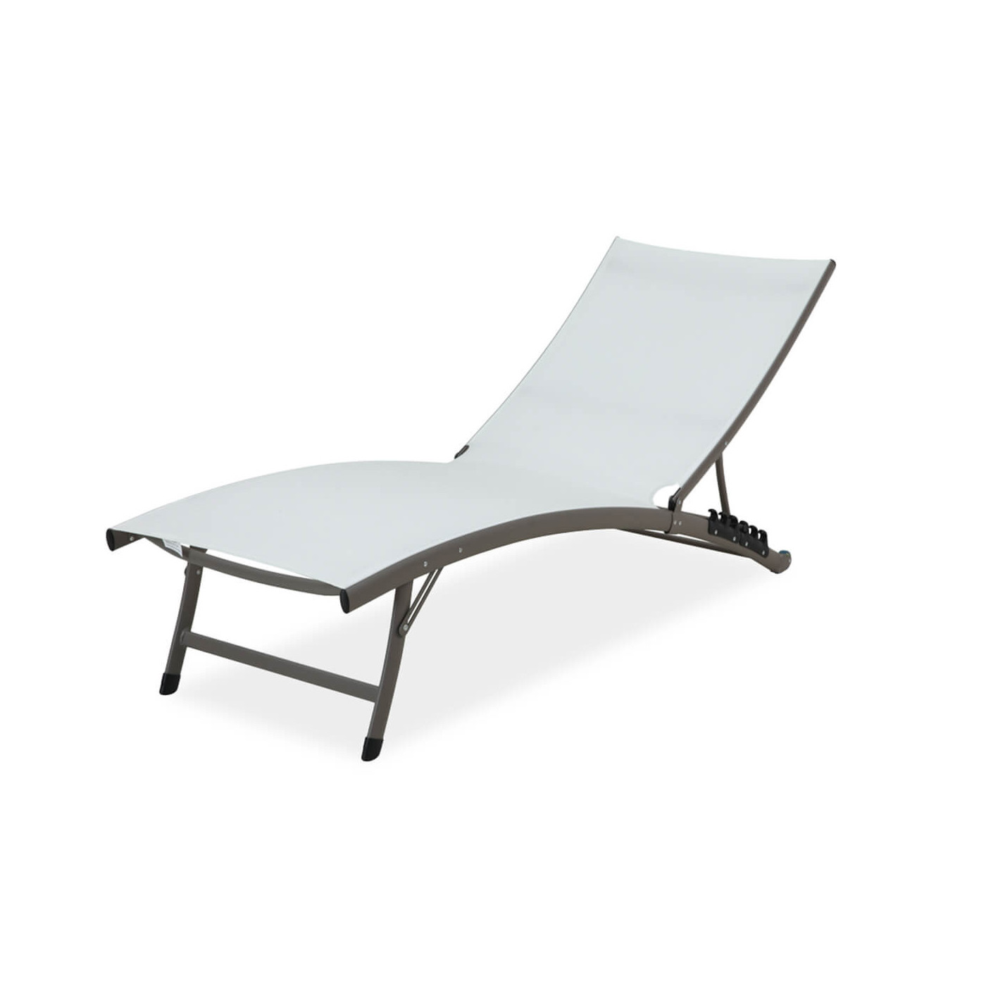 leżak star rozłożony w podwyższonej pozycji do leżenia