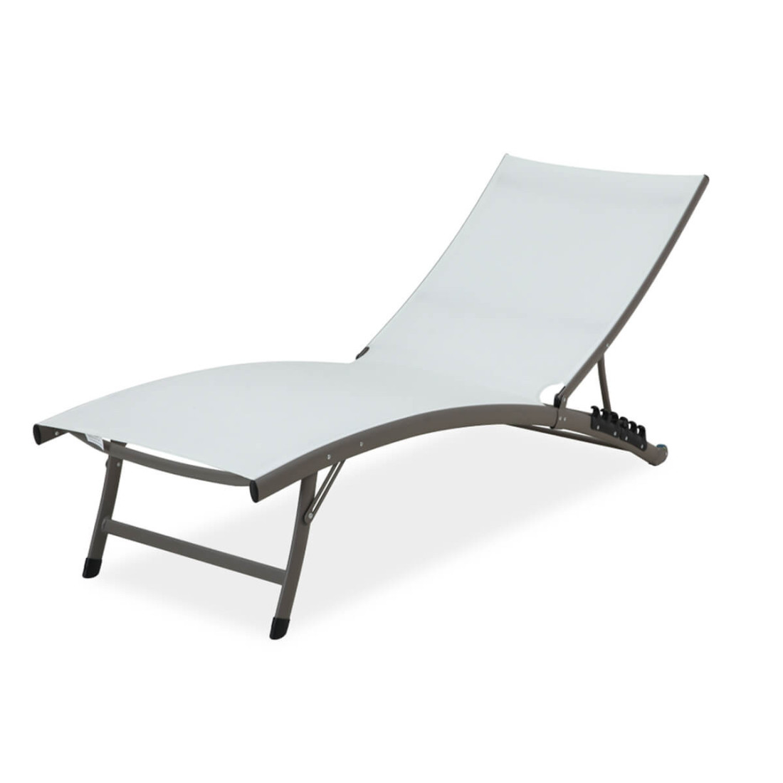 leżak star rozłożony w podwyższonej pozycji do leżenia