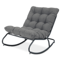 AGAVA ROCKING CHAIR DARK GREY