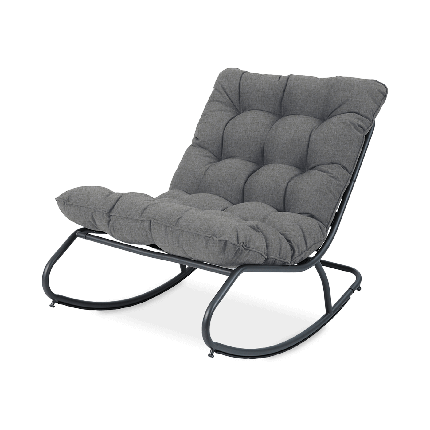 AGAVA ROCKING CHAIR DARK GREY