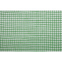 Widok na zieloną siatkę PP wtopioną w strukturę folii