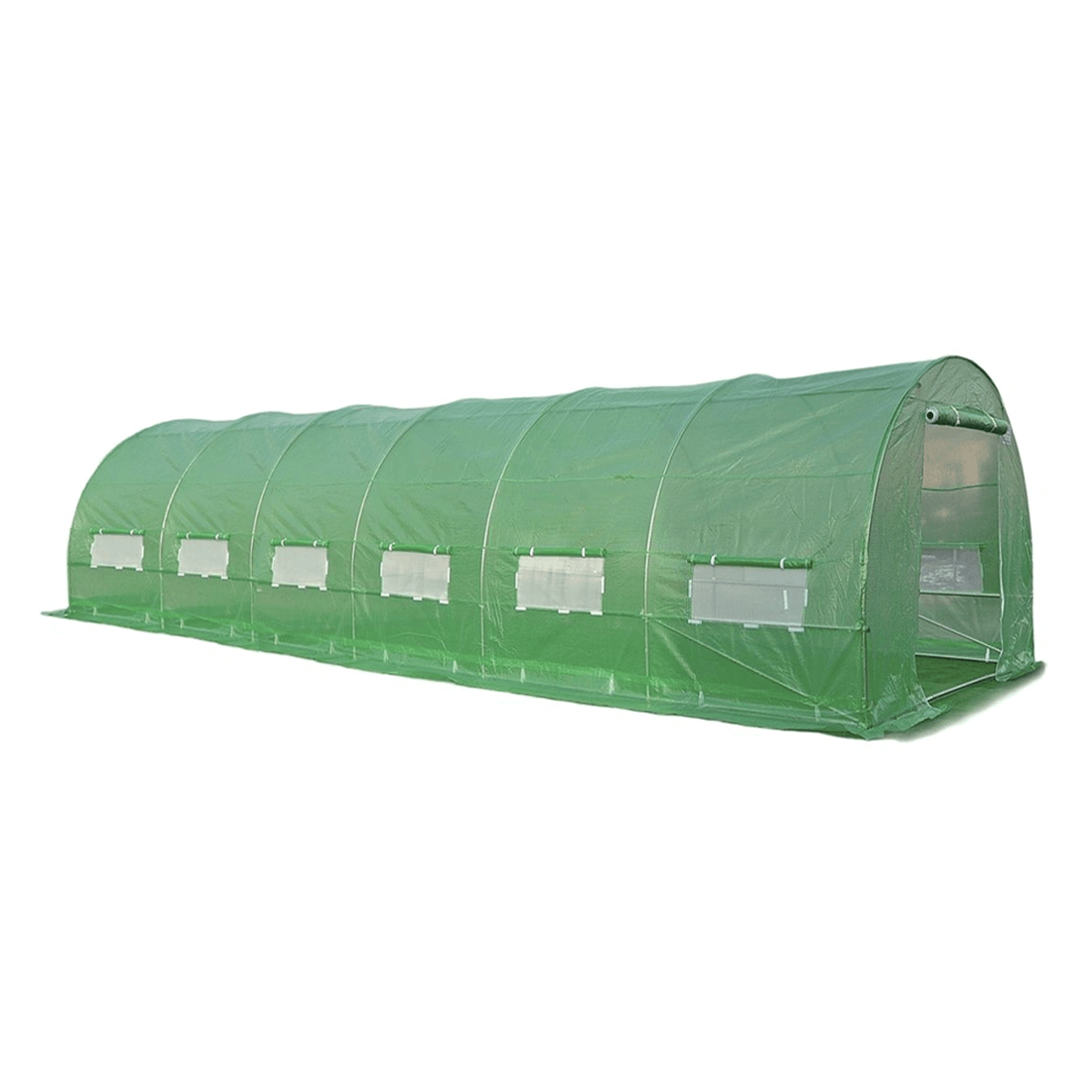 Tunel ogrodowy podwójne drzwi, 6 modułów