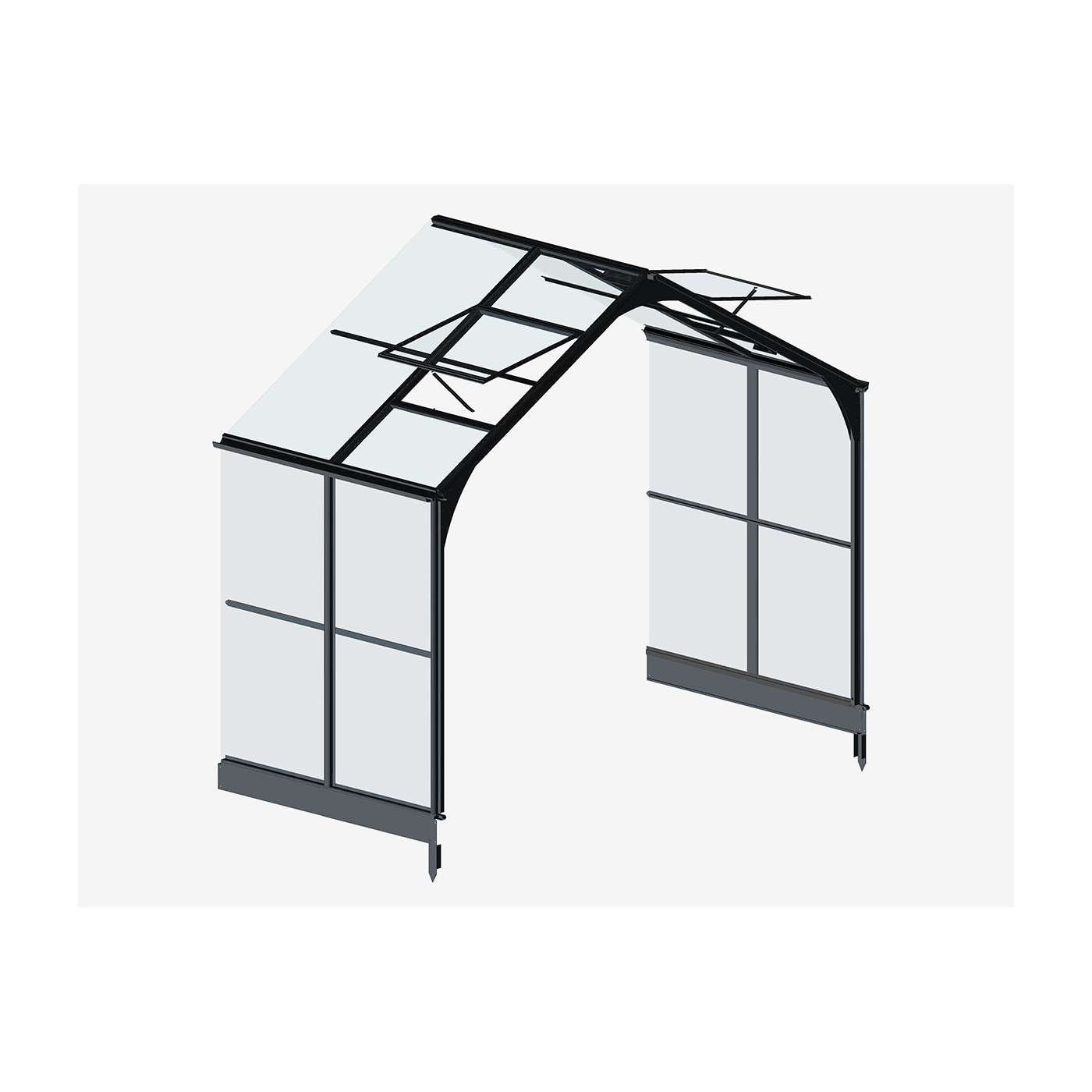 Moduł  powiększa szklarnię o 137cm