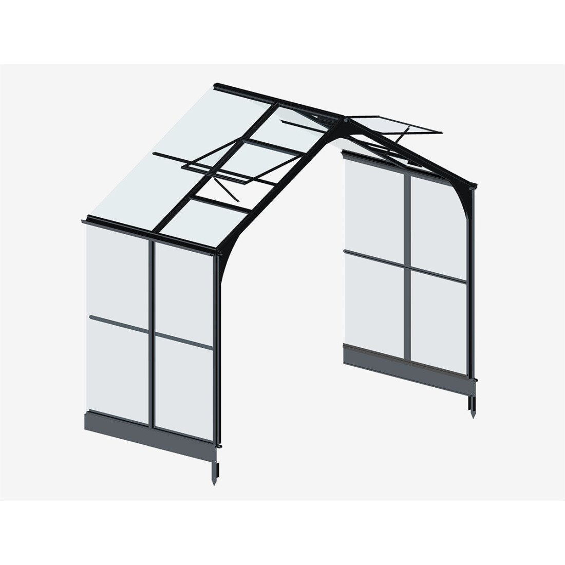 Moduł  powiększa szklarnię o 137cm