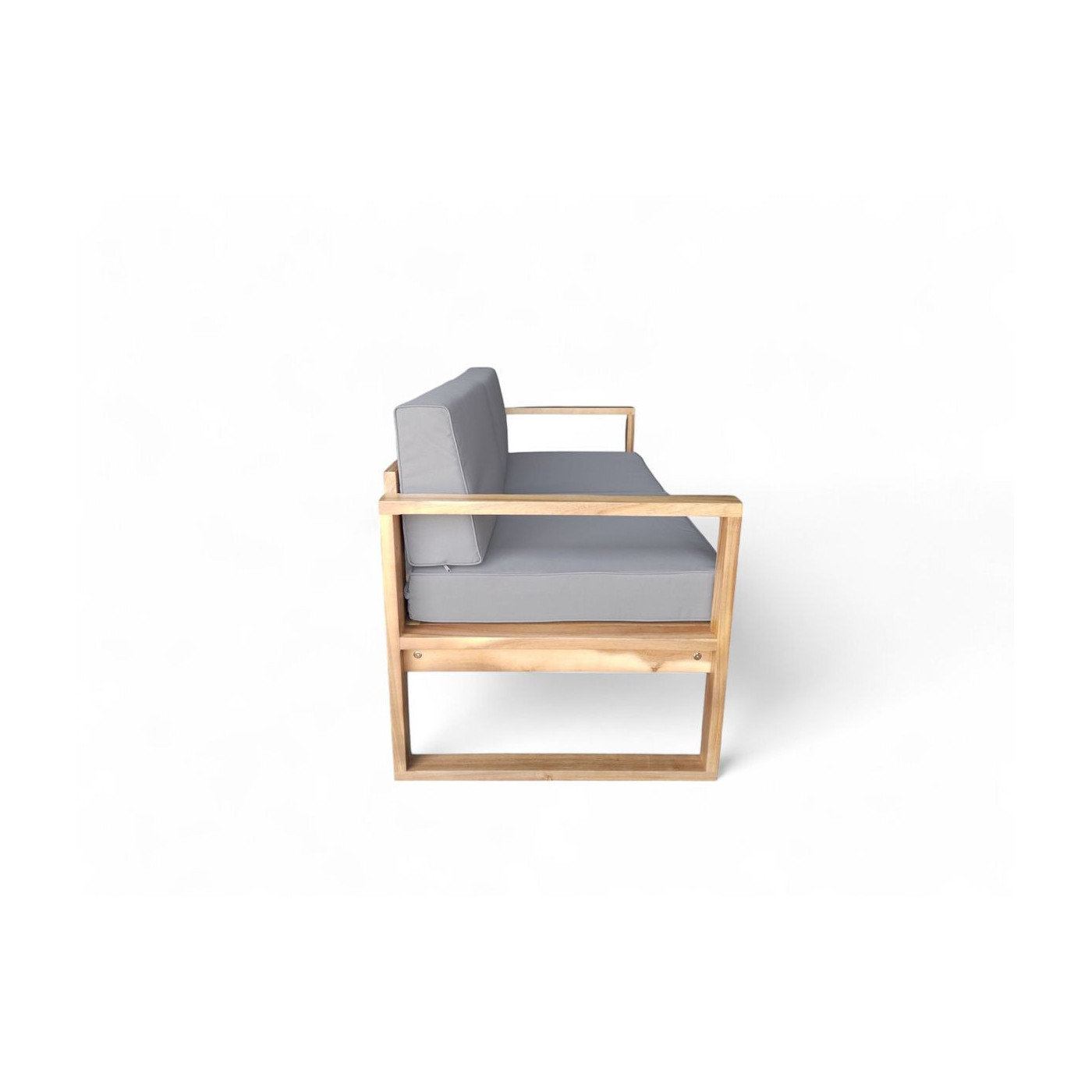 bok drewnianej sofy dali caffe